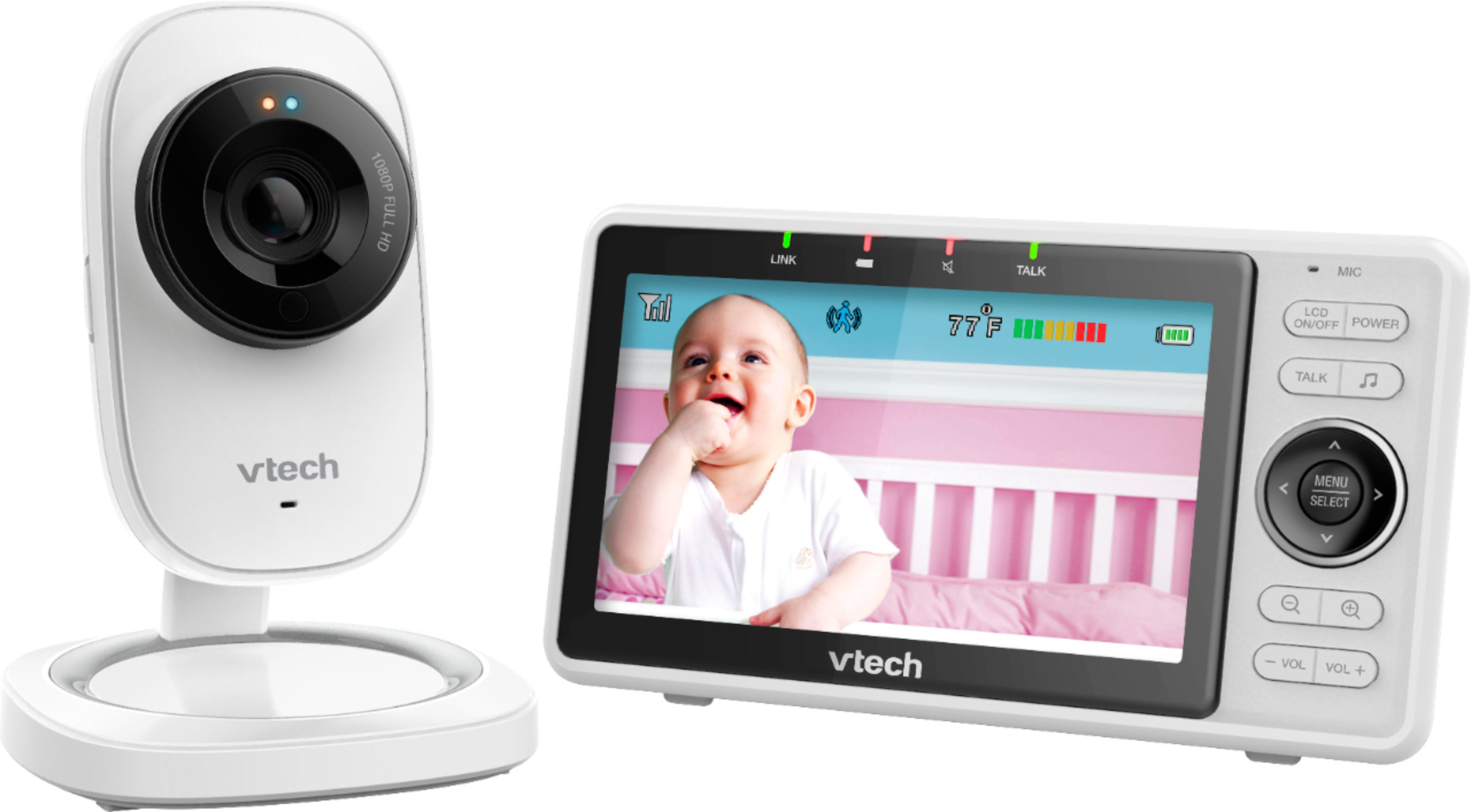 Best Buy: VTech Video Baby Monitor with Wi-Fi camera and 5" Screen