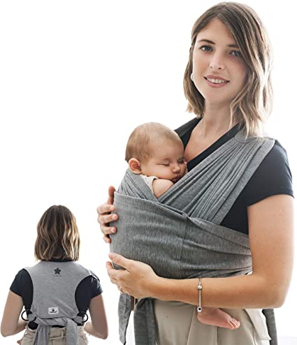 Fascia Porta Bebè Elastica Per Neonati con Supporto Schiena