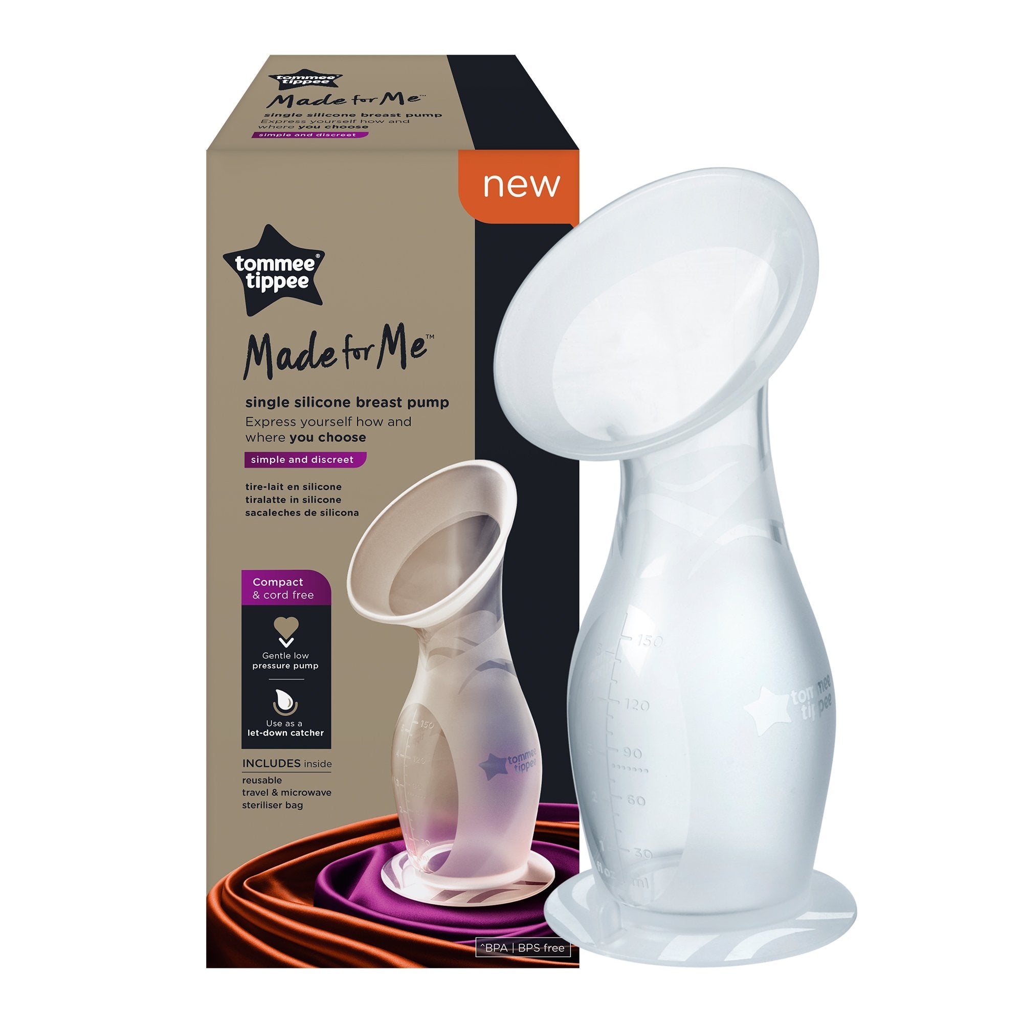 TODOGI - Tiralatte Manuale in Silicone Tommee Tippee