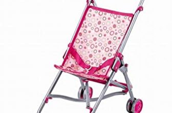 Passeggino Carrozzina per Bambole Giocattolo per Bambini