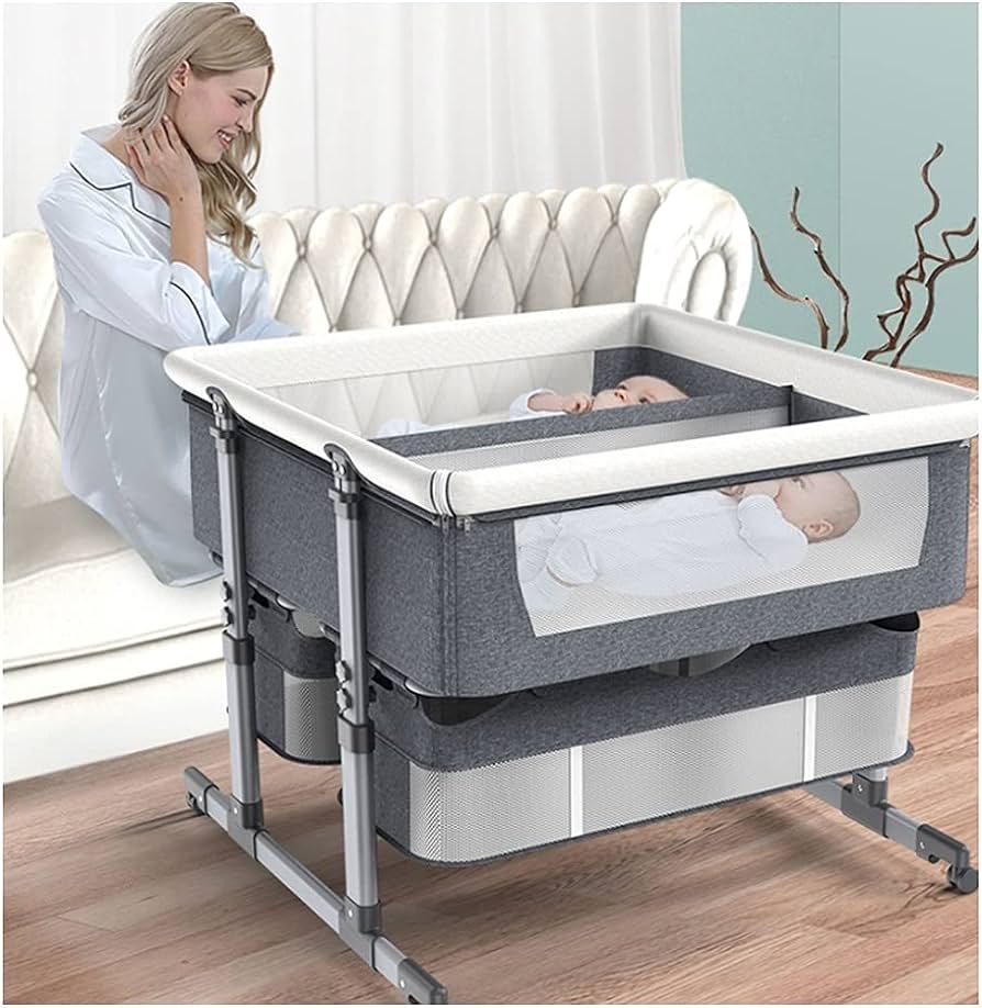 Crib For A Twin Baby Cot With Parents, Easy Foldable Sofa Bed With