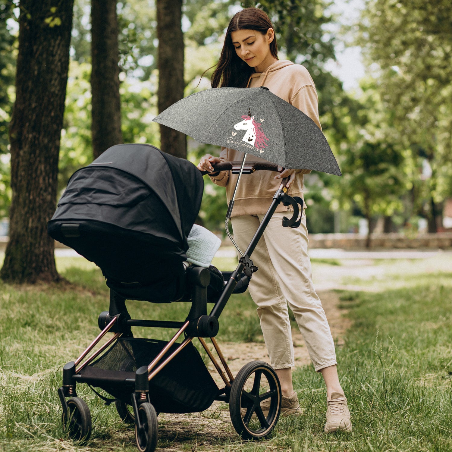 Ombrello Passeggino Universale– PERLETTI